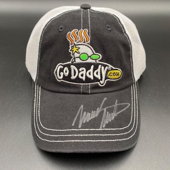 Hendrick Motorsports GoDaddy.com Adjustable Mesh Trucker Hat - Picture 1 of 7